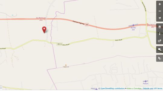 Map Bly-\'n-Bietjie self catering units in Hartbeespoort  Bojanala  North West  South Africa