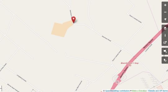 Map Ilanga Estate in Groenvlei  Bloemfontein  Mangaung  Free State  Zuid-Afrika