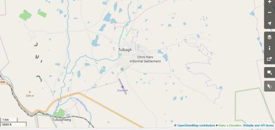 Map Rijk\'s Wine Estate & Hotel in Tulbagh  Cape Winelands  Western Cape  Suid-Afrika