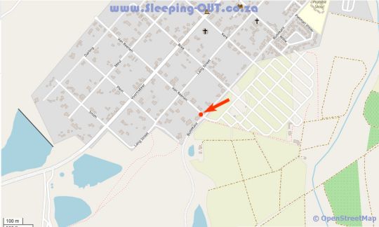 Map Soli Deo Gloria in McGregor  Breede River Valley  Western Cape  Südafrika