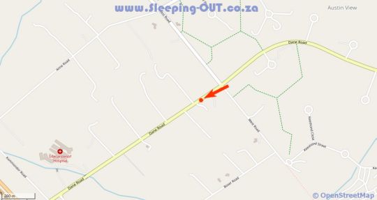Map Acacia Rock in Glen Austin AH  Midrand  Johannesburg  Gauteng  Südafrika