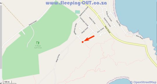 Map Mama Mia at Charlotte House in Stilbaai  Garden Route  Western Cape  Afrique du Sud