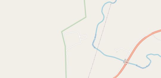 Map Carnarvon Dale House Amakhala Game Reserve in Paterson  Cacadu (Sarah Baartman)  Eastern Cape  South Africa