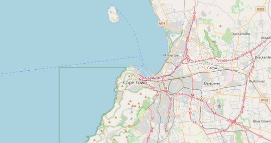 Map Quayside 1206 in De Waterkant  City Bowl  Cape Town  Western Cape  South Africa