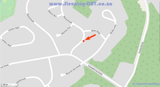Map Nqabanqba BnB in Richards Bay  Zululand  KwaZulu Natal  South Africa