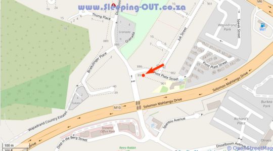 Map Spicata at Wapadrand in Wapadrand  Pretoria East  Pretoria / Tshwane  Gauteng  Afrique du Sud