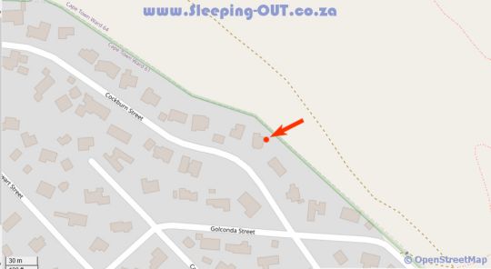 Map Lark House Ocean Views and Power Backup in Simon's Town  False Bay  Cape Town  Western Cape  South Africa