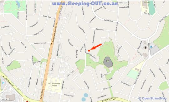 Map Flamingo Close in Bellville  Northern Suburbs (CPT)  Cape Town  Western Cape  South Africa