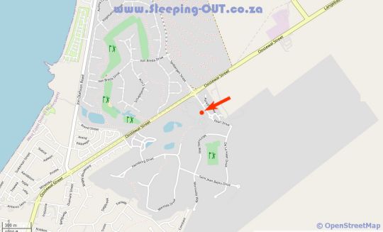 Map Santa MariaLangebaan County Estate in Langebaan  West Coast (WC)  Western Cape  Afrique du Sud
