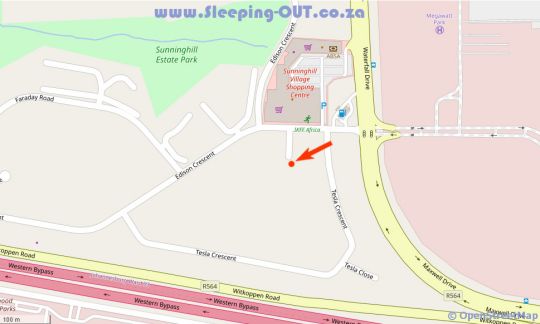 Map Edison Luxe Guest house in Sunninghill  Sandton  Johannesburg  Gauteng  South Africa