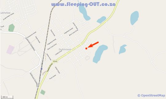 Map The Stables At Critchley in Dullstroom  Highlands  Mpumalanga  Suid-Afrika