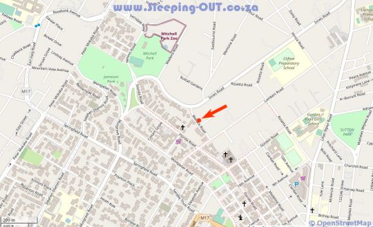 Map Holland House in Morningside (DBN)  Durban  Durban and Surrounds  KwaZulu Natal  Suid-Afrika
