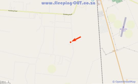 Map Alamo Guest Farm in Bela Bela  Bushveld  Limpopo  Zuid-Afrika