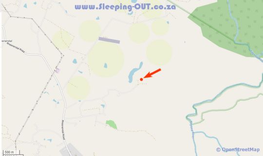 Map Portland Manor in Rheenendal  Garden Route  Western Cape  Zuid-Afrika