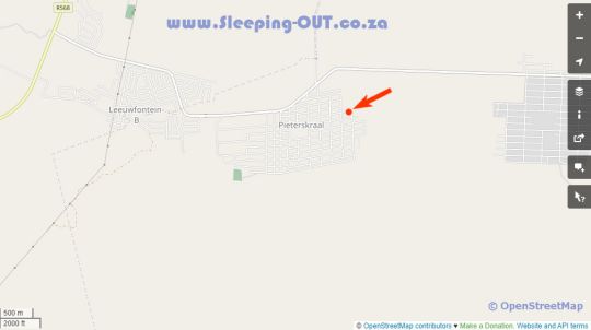 Map Mthembuskloof Country Lodge in Groblersdal  Heartland  Mpumalanga  Suid-Afrika