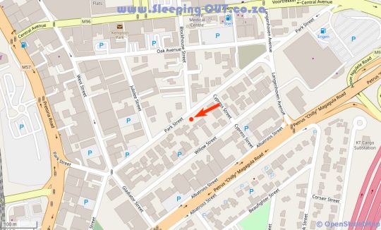 Map Sunrock Guest House in Kempton Park  Ekurhuleni (East Rand)  Gauteng  South Africa