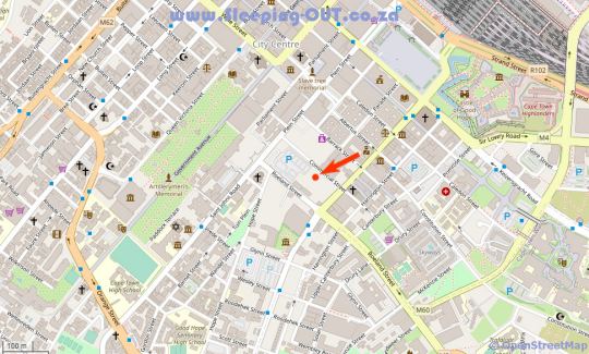 Map Perspectives 306 in Kaapstad CBD  City Bowl  Kaapstad  Western Cape  Zuid-Afrika