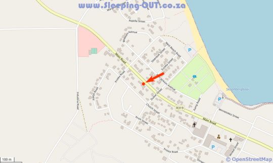 Map 25 On Main Struisbaai in Struisbaai  Overberg  Western Cape  Afrique du Sud
