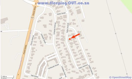 Map ZUCH Accommodation at Pafuri in Polokwane  Capricorn  Limpopo  Suid-Afrika