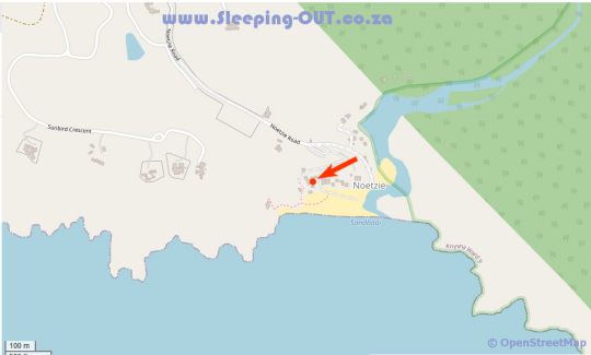 Map Buccara Knysna Castles in Knysna  Garden Route  Western Cape  South Africa
