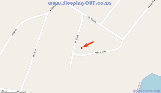 Map Tuscany By The Sea in Port Edward  South Coast (KZN)  KwaZulu Natal  Zuid-Afrika