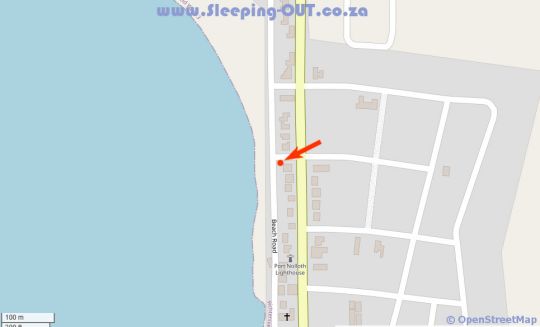 Map Yield House and Cottages in Port Nolloth  Namakwaland  Northern Cape  Zuid-Afrika