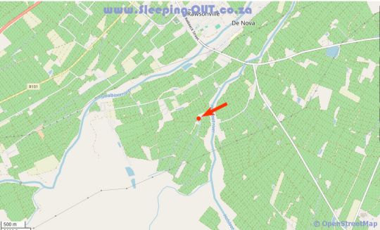 Map Stay@Goudyn in Rawsonville  Breede River Valley  Western Cape  South Africa