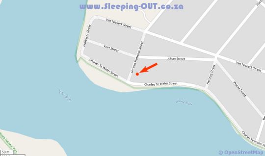 Map In Toto Retreat in Sedgefield  Garden Route  Western Cape  Afrique du Sud