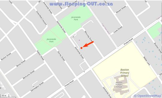 Map Amru Bed and Breakfast in Brackenfell  Northern Suburbs (CPT)  Cape Town  Western Cape  South Africa