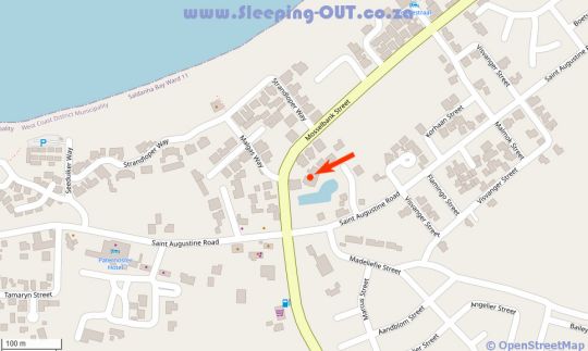 Map Karibu in Paternoster  West Coast (WC)  Western Cape  Suid-Afrika