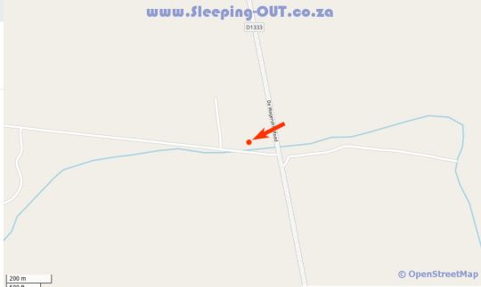 Map Amberdale Estate Self Catering in Queenstown  Stormberg District  Eastern Cape  Suid-Afrika