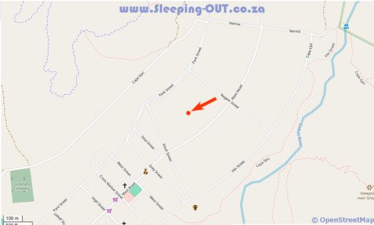 Map Cape Weaver Greyton in Greyton  Overberg  Western Cape  Zuid-Afrika