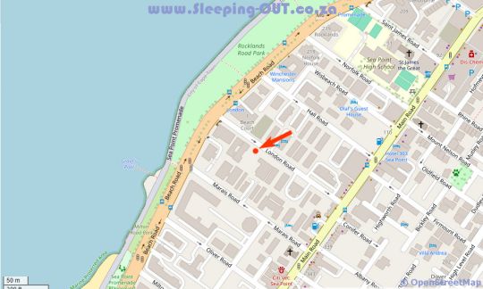 Map Sea Point Gem in Sea Point  Atlantic Seaboard  Le Cap  Western Cape  Afrique du Sud