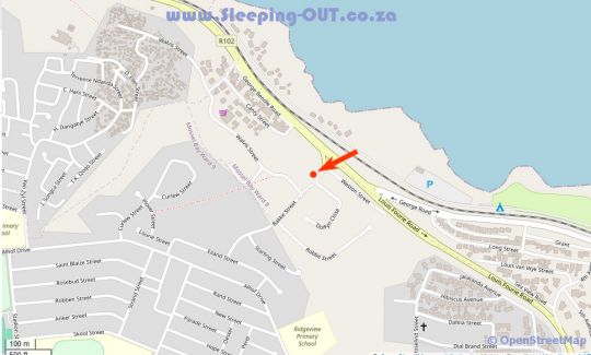 Map Nautica 009 Studio Flat in Mossel Bay  Garden Route  Western Cape  Südafrika