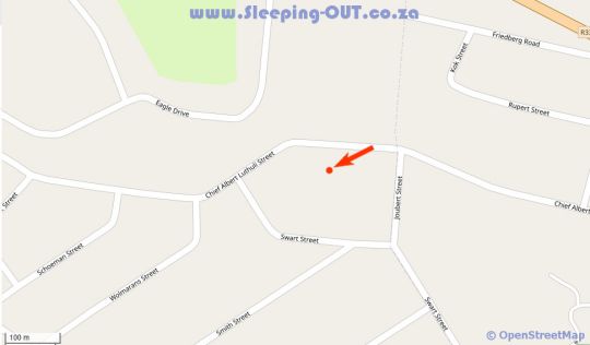 Map Relmies Place in Modimolle  Nylstroom  Bushveld  Limpopo  Südafrika