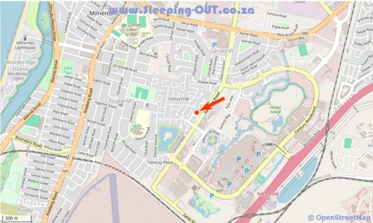 Map Villa Italia 933 in Century City  Blaauwberg  Kaapstad  Western Cape  Suid-Afrika