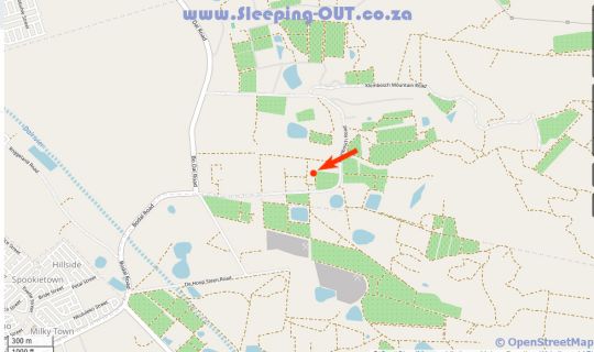 Map Champagne De Kleijne Bos Pty Ltd in Paarl  Cape Winelands  Western Cape  South Africa