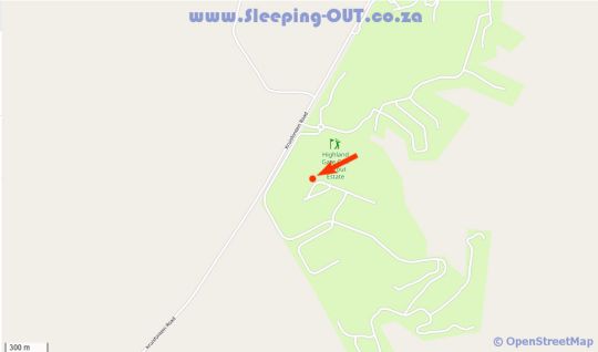 Map Mountain View 780 in Dullstroom Highlands Mpumalanga South Africa