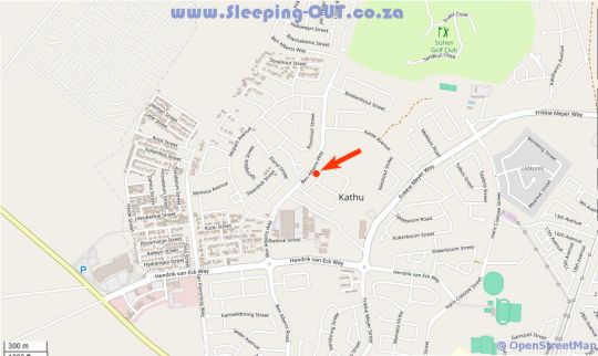 Map The Kathu Grand in Kathu  Kalahari  Northern Cape  Zuid-Afrika