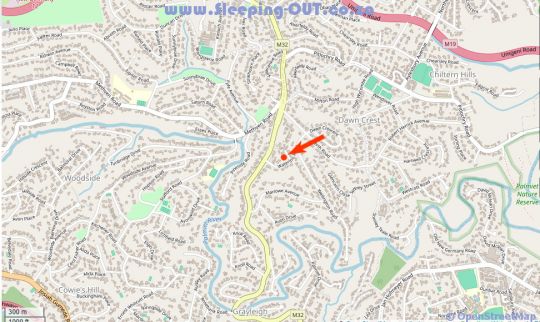 Map Waterloo Guest House in Westville  Western Suburbs (DBN)  Durban and Surrounds  KwaZulu Natal  Suid-Afrika