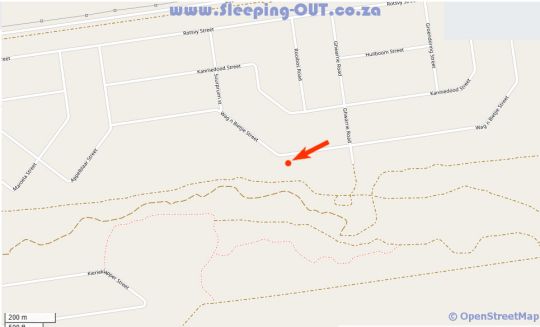 Map Little Kubu Lodge in Hoedspruit  Valley of the Olifants  Limpopo  Suid-Afrika