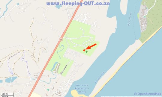 Map Goose Villa in Plettenberg Bay  Garden Route  Western Cape  Zuid-Afrika