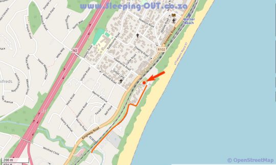 Map 3 Franca Villa in Warner Beach  South Coast (KZN)  KwaZulu Natal  South Africa