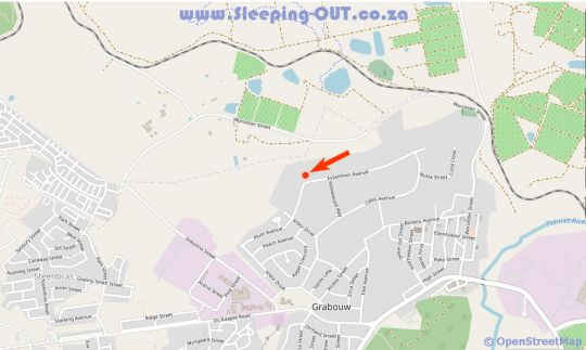 Map The Residence Boutique Hotel in Grabouw  Overberg  Western Cape  Südafrika