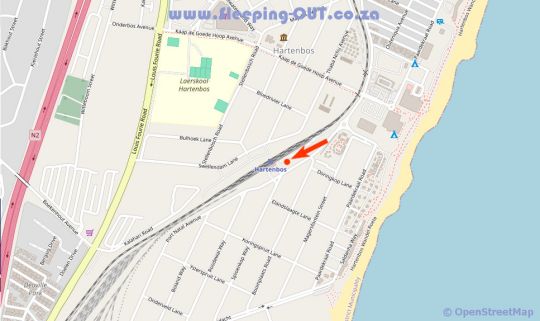 Map Dolfyn201 @ La Mer in Hartenbos  Garden Route  Western Cape  South Africa
