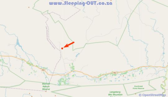 Map Windvogels in Barrydale  Overberg  Western Cape  Zuid-Afrika