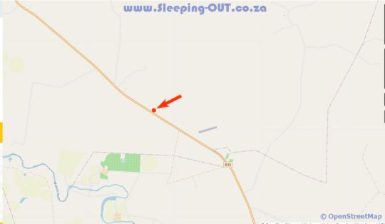 Map LoWes Africa in Vaalwater  Waterberg  Bushveld  Limpopo  South Africa