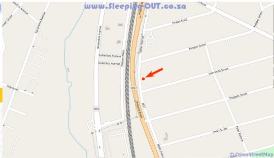 Map Kuhle Guesthouse in Kempton Park  Ekurhuleni (East Rand)  Gauteng  Afrique du Sud