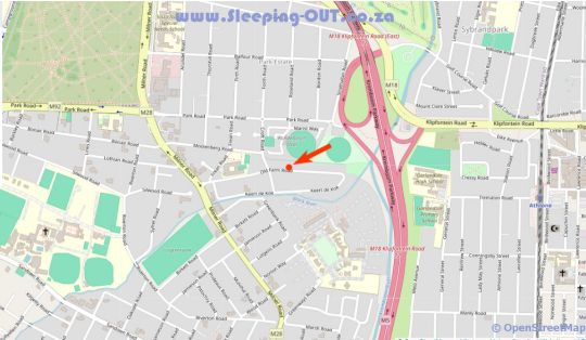 Map 28 on Old Farm in Rondebosch  Southern Suburbs (CPT)  Kaapstad  Western Cape  Suid-Afrika
