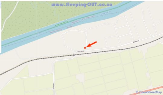 Map Izakithi River Villa in Malelane  Kruger National Park (MP)  Mpumalanga  Südafrika